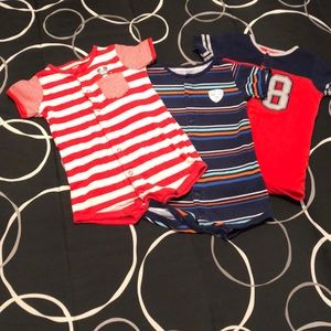 Lot of 3 Rompers